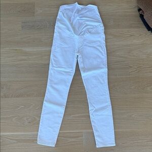J. Crew White maternity jeans